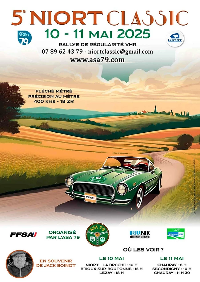 5e Rallye Niort Classic 2025