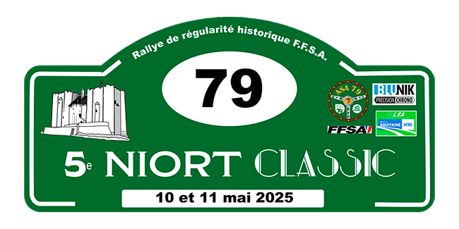 5e Rallye Niort Classic 2025